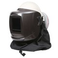 Pureflo PF60ESM+ Hardt Hat White, Black Neck Cape, HE/HF/HC Filter Gentex Corp